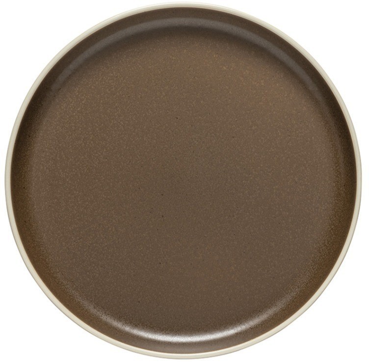 Тарелка SOP271-CHO(SOP271-01018W), 27,5 см, керамика, CHOCOLATE-LATTE, CASAFINA BY COSTA NOVA