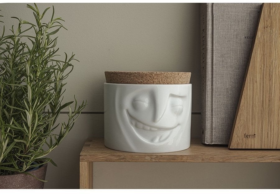 Емкость для хранения cheerful, 900 мл, белая (71237)