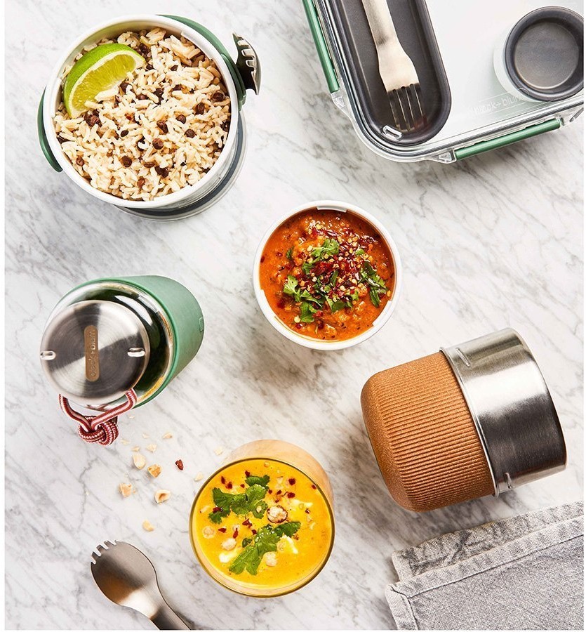 Ланч-бокс lunch pot original, 300/600 мл, оливковый (67618)