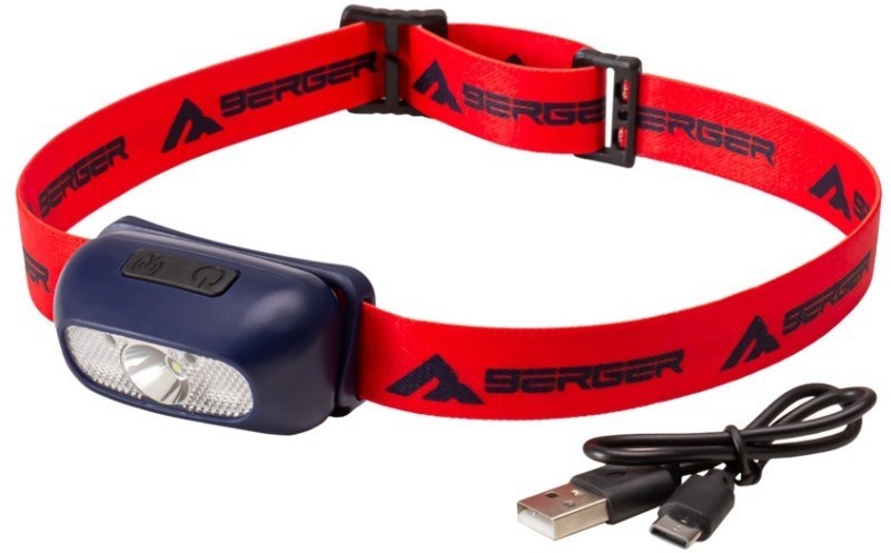 Фонарь налобный Hiking Owl, красный/синий (1558631)