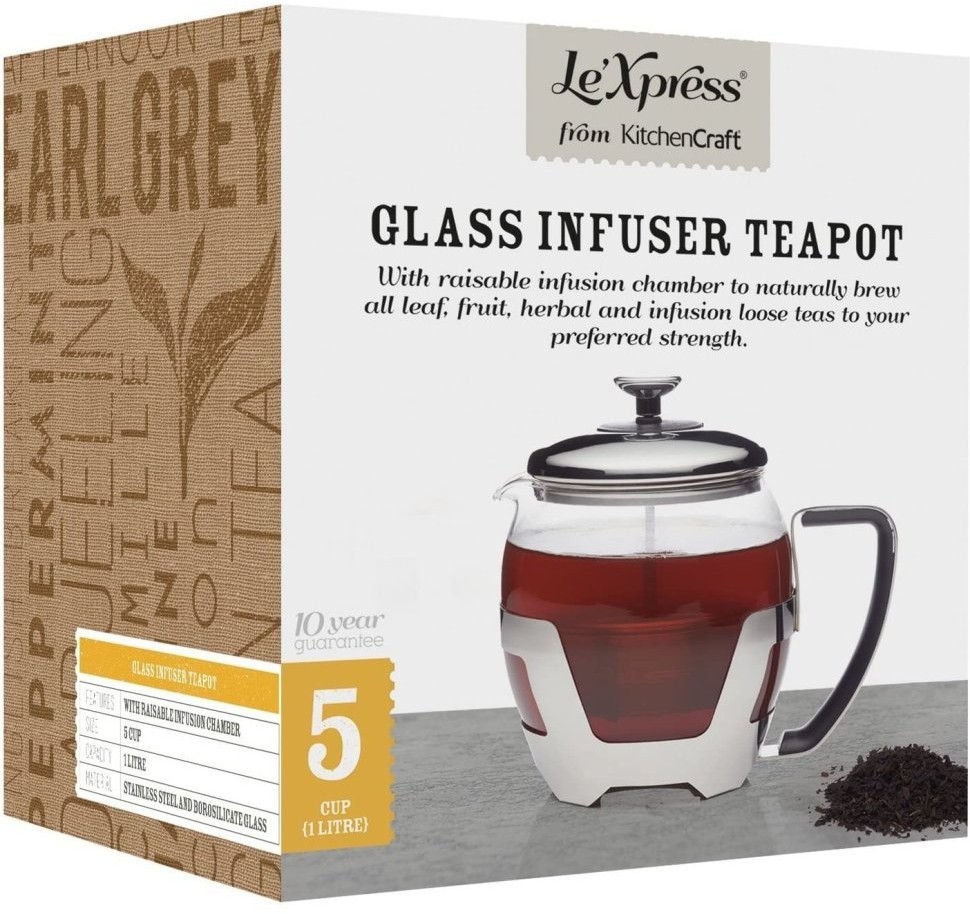 Kitchen Craft Чайник заварочный Le’Xpress 1 л KCLXTEAPOTINF