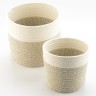 Кашпо nygard, D25х24 см, кремовое/светло-бежевое (74834)