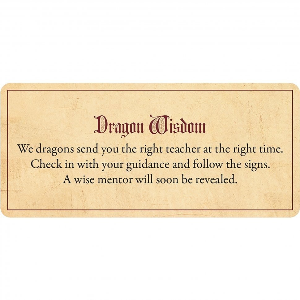 Карты Таро "Dragon Magic Oracle Cards" Blue Angel / Карты Оракула Магии Дракона (44828)