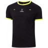 Футболка судейская JOGEL Referee tee, черный (1745013)
