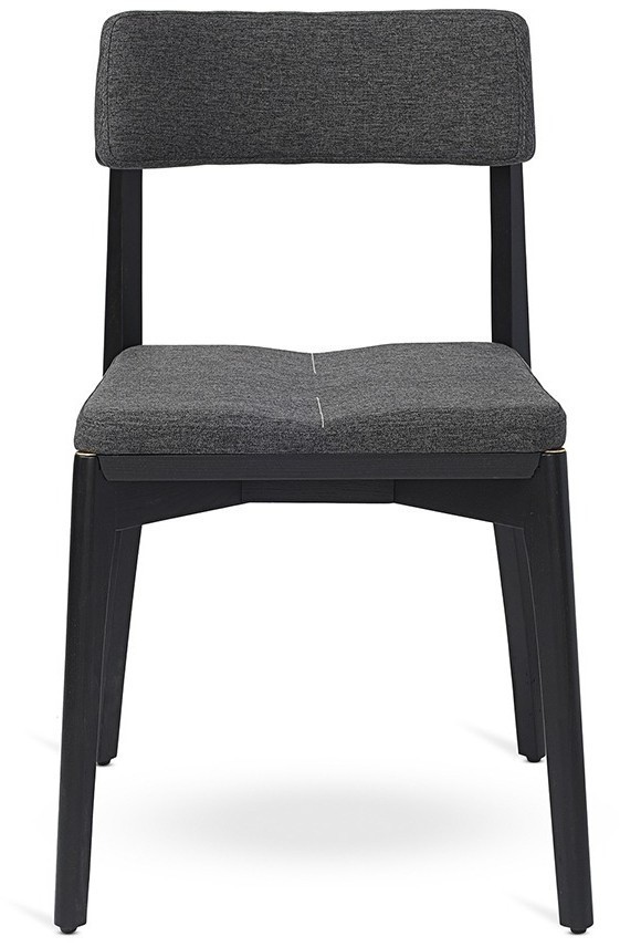 Стул aska, рогожка, черный/мокрый асфальт (77798)