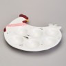 Блюдо на 6 яиц lefard "funny hens" в форме курочки 24,3*22*3 см (358-2293)