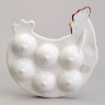 Блюдо на 6 яиц lefard "funny hens" в форме курочки 24,3*22*3 см (358-2293)
