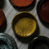 Тарелка E745-O-06004/6, 15.2, керамика, gold, ROOMERS TABLEWARE