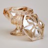 Блюдо с крышкой на ножке "bohema" amber диаметр=17 см высота=15,5 см Lefard (195-227)