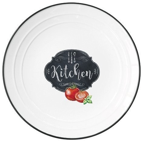 Тарелка закусочная Кухня в стиле Ретро, 16 см - EL-R1622/KIBK Easy Life