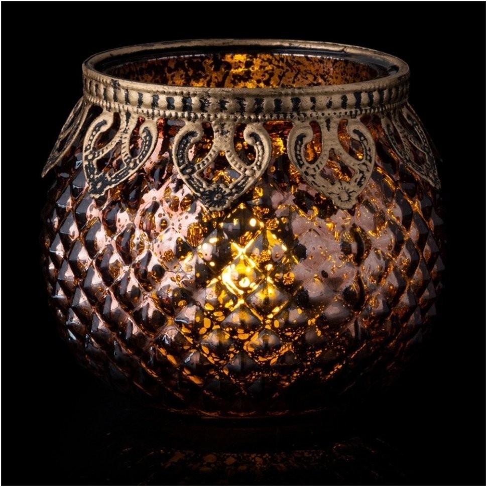 Подсвечник коллекция "бухара" 10*10*8,5 см Lefard (132-098)