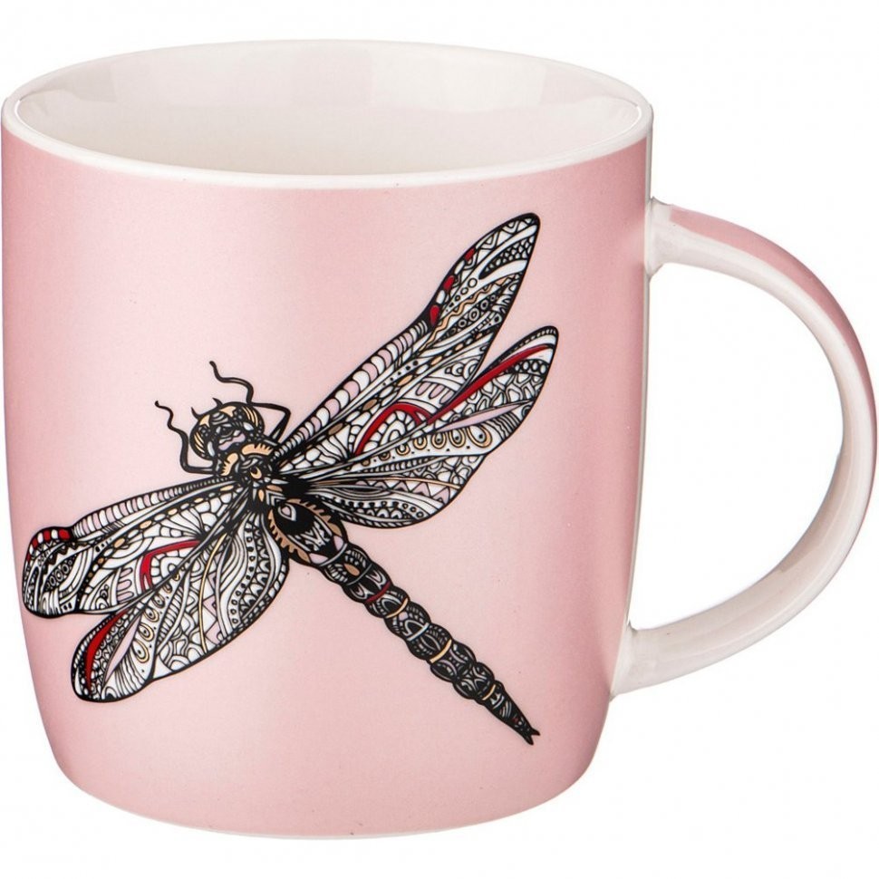 Кружка lefard "стрекоза" 410мл 12,3*8,8*9,3см Lefard (97-657)