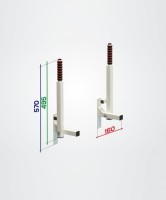 Брусья настенные Pulse, складные (979657)