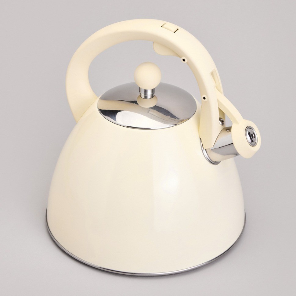 Чайник со свистком и мерной шкалой, 3,2л Agness (940-022)