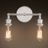 Бра Джесси Дабл DTL9109, металл, chrom finish, RESTORATION HARDWARE