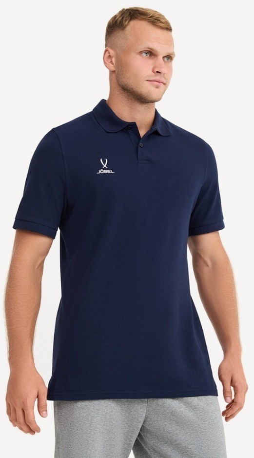 Поло ESSENTIAL Cotton Polo 23, темно-синий (2107840)
