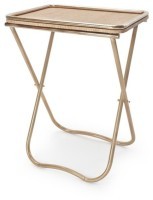 Стол приставной F107, сталь, brass, ROOMERS FURNITURE