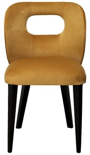 Стул Unico горчичный велюр Colt022-Orang 50*47*81см (TT-00013725)