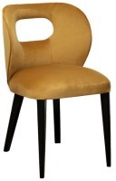 Стул Unico горчичный велюр Colt022-Orang 50*47*81см (TT-00013725)