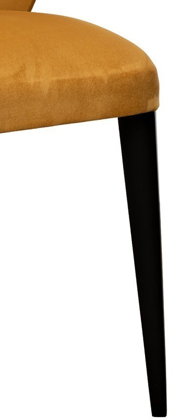 Стул Unico горчичный велюр Colt022-Orang 50*47*81см (TT-00013725)