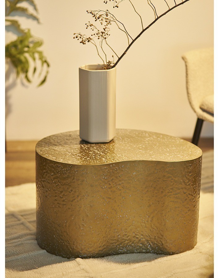 Набор из 2-х столиков grannis, золотистые (76886)