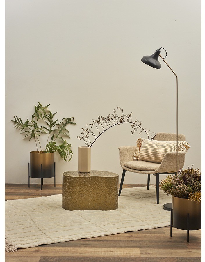 Набор из 2-х столиков grannis, золотистые (76886)