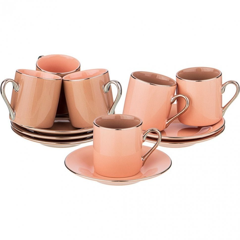 Кофейный набор на 6 персон , 12 пр 80 мл Lefard (86-2381)