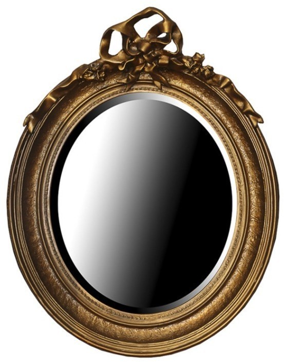 Зеркало Луи XVI XIX век, Франция AW-LOUIS MIRROR, дуб, Antic gold, ROOMERS ANTIQUE