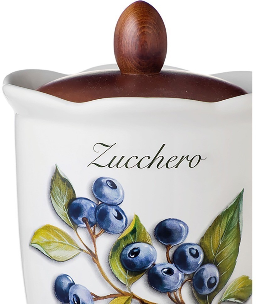 Ёмкость для сахара с крышкой Frutti di Bosco 19 см 7370/2-FBO