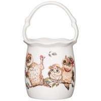 Подставка под чайные ложки lefard &quot;owls party&quot; 17*10 см (415-2164)