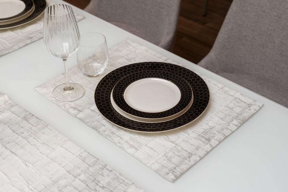 Набор для сервировки стола LUXURY 02 Дорожка 50*180 (1шт) ,салфетки 33*45 (2шт) (TT-00015773)