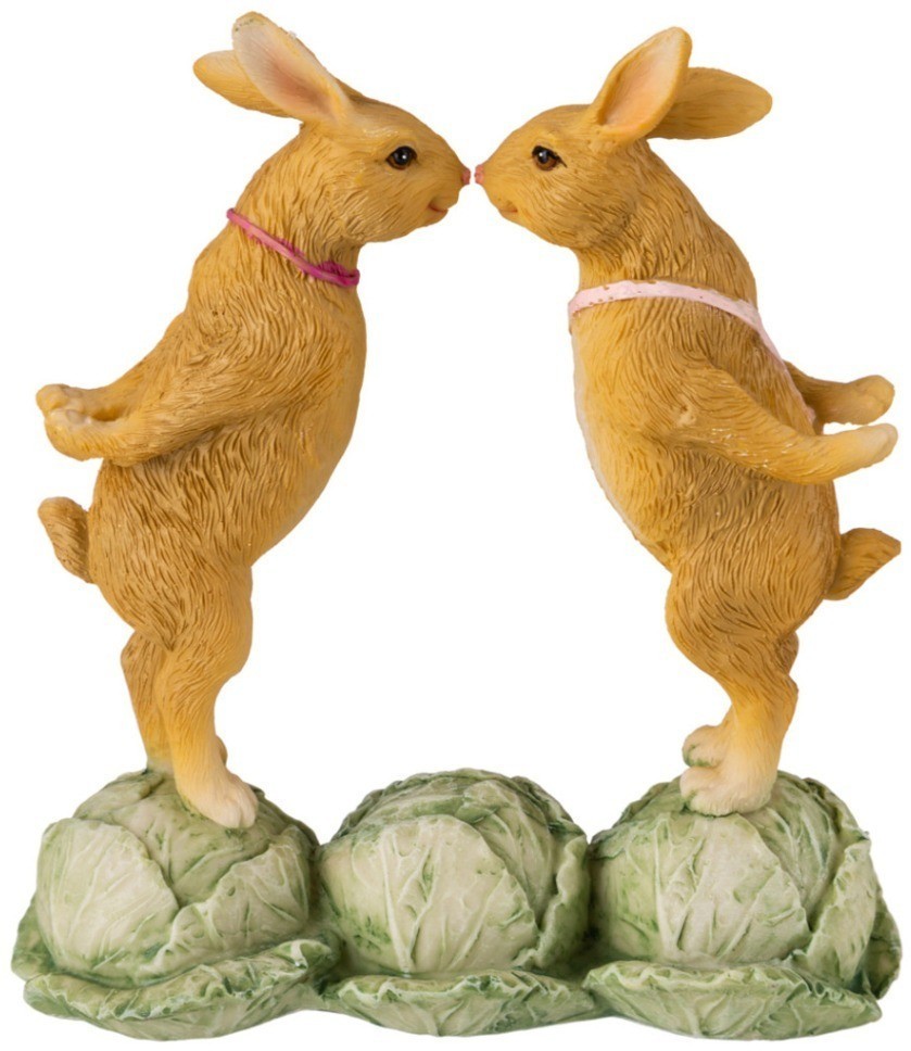 Статуэтка "кролики" 13х6х15 см Lefard (162-1097)