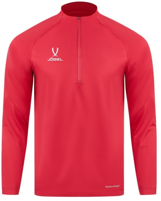 Джемпер ветрозащитный JOGEL PREMIER PerFormPROOF 1/4 Zip Wind Top, красный (2123027)
