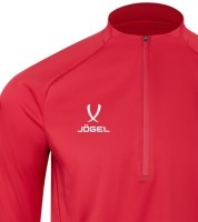 Джемпер ветрозащитный JOGEL PREMIER PerFormPROOF 1/4 Zip Wind Top, красный (2123027)