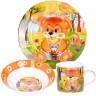 Детский набор посуды Мишка LORAINE (29937)