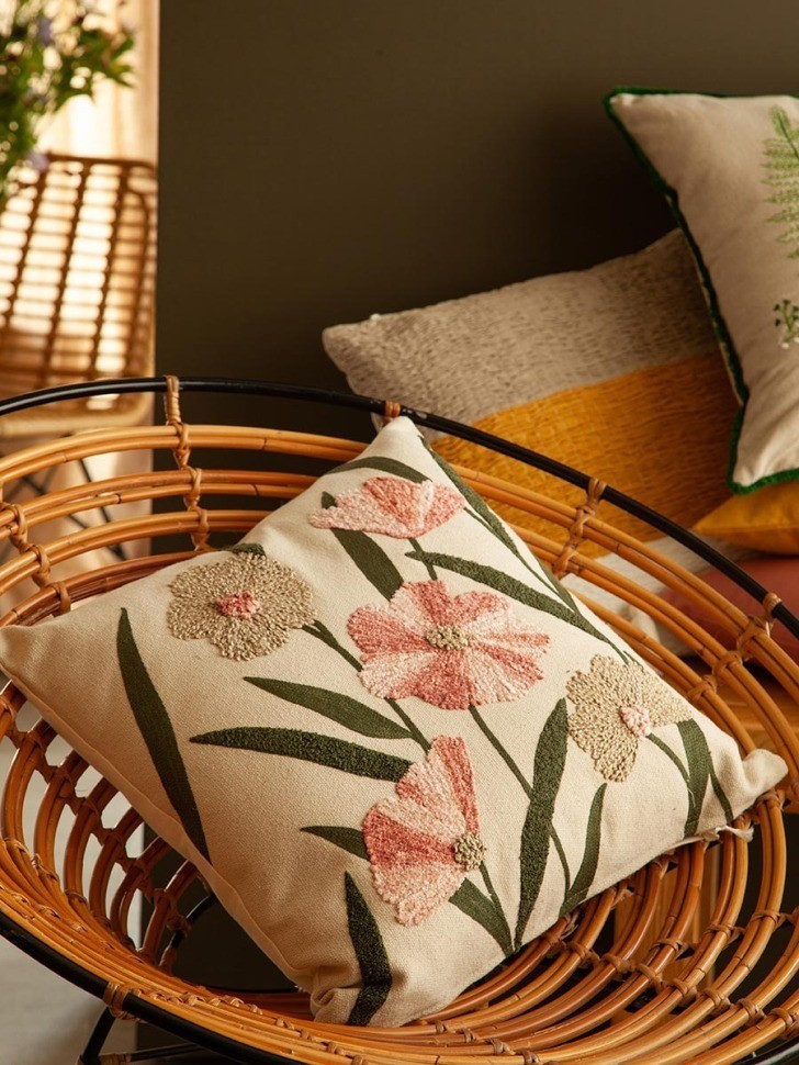 Подушка декоративная summer garden из коллекции ethnic, 45х45 см (79075)
