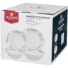 Набор столовый agness bon appetit 19пр: 24см/21,5см/15см/19см (598-071)