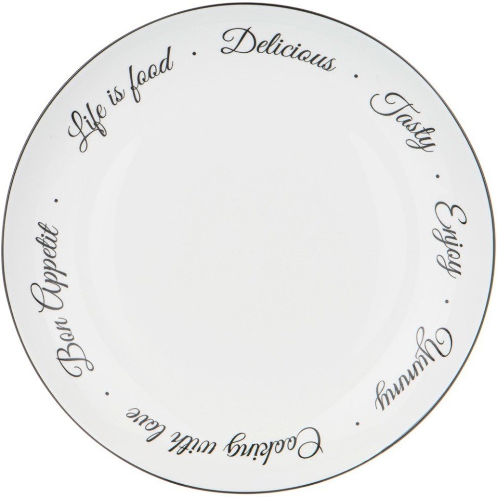 Набор столовый agness bon appetit 19пр: 24см/21,5см/15см/19см (598-071)