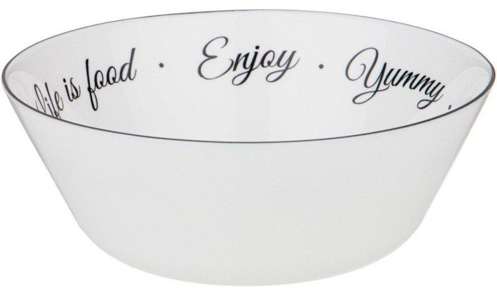 Набор столовый agness bon appetit 19пр: 24см/21,5см/15см/19см (598-071)