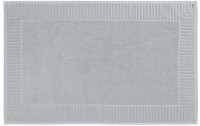Коврик для ванной с фактурным бортиком светло-серого цвета из коллекции essential, 50x80 см (79172)