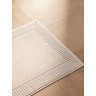Коврик для ванной с фактурным бортиком светло-серого цвета из коллекции essential, 50x80 см (79172)