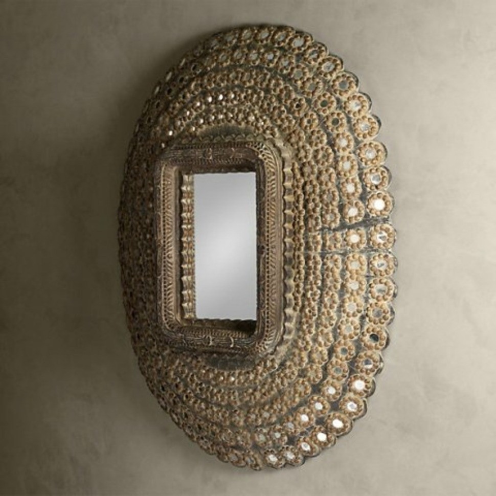 Зеркало Пикок A031, Искусственный композит, Brown, ROOMERS ANTIQUE