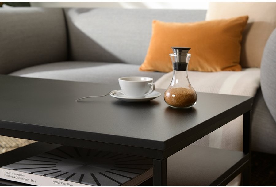 Столик кофейный susan, 120х60х40 см, черный (71510)