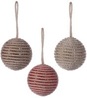 Набор елочных украшений rustic diamonds из коллекции new year essential, 3 шт. (79413)