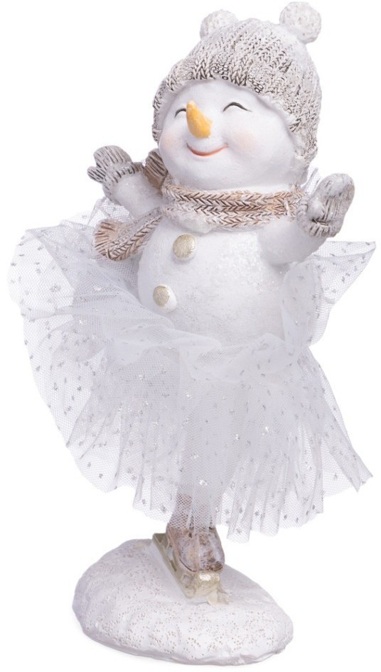 Статуэтка "снеговик" 14х7х17,5 см Lefard (162-1289)