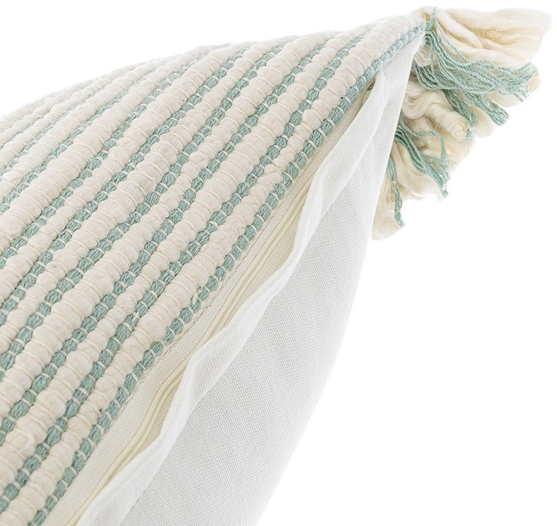 Чехол на подушку мятного цвета clouds из коллекции ethnic, 35х60 см (76147)