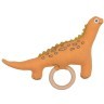 Погремушка из хлопка с деревянным держателем Динозавр toto из коллекции tiny world 14х11 см (69617)