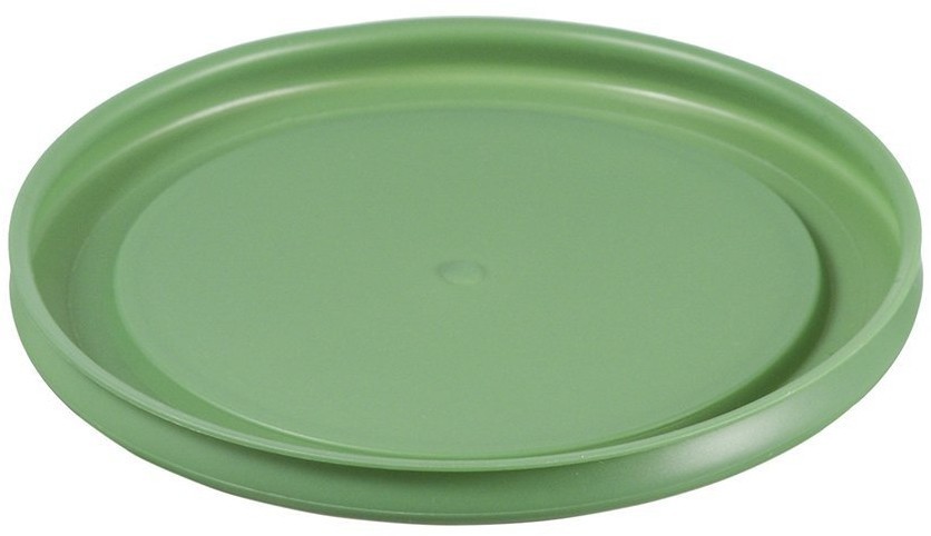 Контейнер для запекания и хранения круглый с крышкой, 472 мл, зеленый (75133)