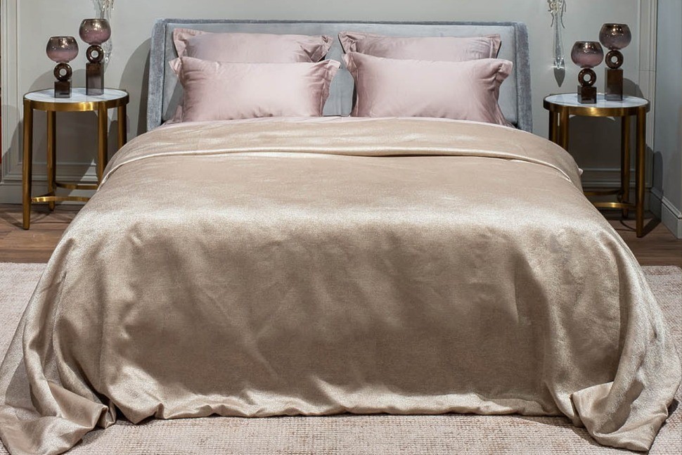 Покрывало FIJI бежевое 260*260 (TT-00011123)