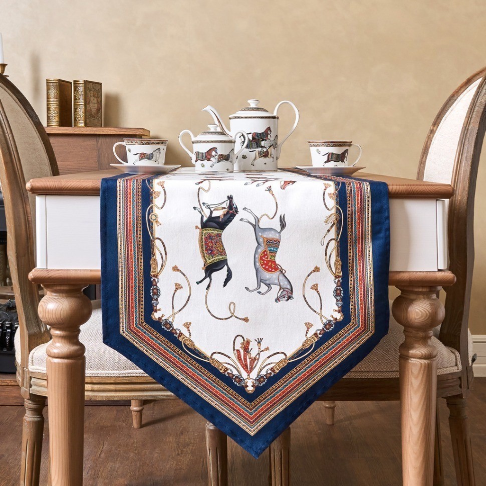 Дорожка на стол "passage", 45х215см, белый, 100% хлопок,твил Lefard (850-759-31)